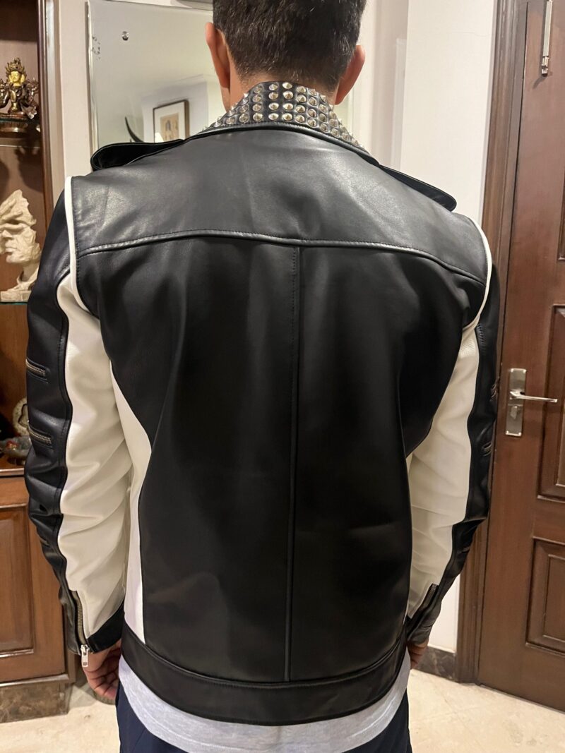 Shadow Spike – Men’s Leather Jacket - Image 2
