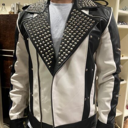 Shadow Spike – Men’s Leather Jacket