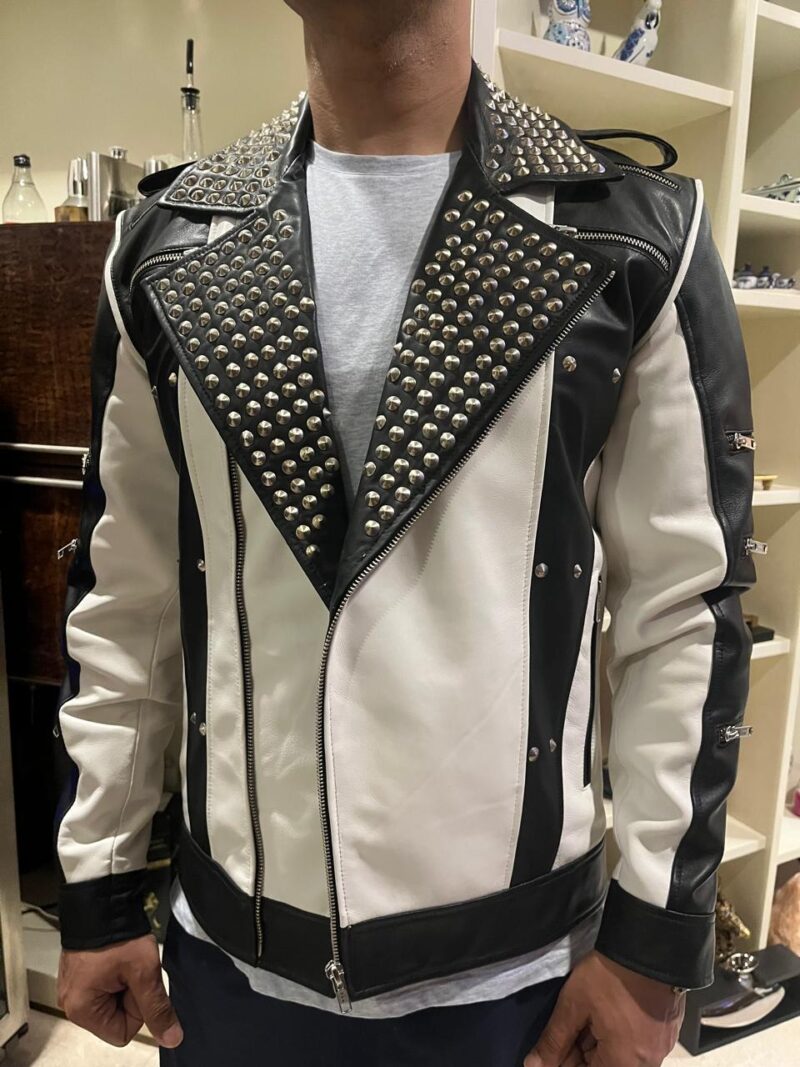 Shadow Spike – Men’s Leather Jacket